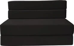 D&D Futon Furniture Folding Foam Mattress, Sofa Chair Bed, Guest Beds (Full Size, Hunter Green) -Amazon Store 31OHUZLGt1L. AC