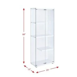 Picket House Furnishings Maxwell Glass Display Cabinet -Amazon Store 31OI1KIPyJL
