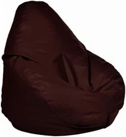 Ample Decor Leather Bean Bag Cover (No Filling), Plush Toys Storage Soft Leatherette, Water Resistant, Durable Construction Sturdy Zipper, Ideal For Teenagers, Adults – Tan Brown -Amazon Store 31OO34Wj4NL. AC
