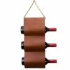 WALBROOK Small Wine Rack - 3 Bottle Wall Mounted Wine Rack, Space Saving Wine Rack, Leather Wall Wine Rack, Wine Gifts For Wine Lovers, Wine Bottle Holder, Leather Magazine Rack 2 WALBROOK Small Wine Rack - 3 Bottle Wall Mounted Wine Rack, Space Saving Wine Rack, Leather Wall Wine Rack, Wine Gifts For Wine Lovers, Wine Bottle Holder, Leather Magazine Rack -Amazon Store 31Oef1k46pL
