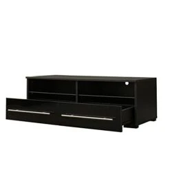 MENGK The Black TV Cabinet Has Two Drawers With Color-Changing Light Strips 8 MENGK The Black TV Cabinet Has Two Drawers With Color-Changing Light Strips -Amazon Store 31P4p3XefjL