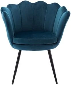 Chairus Small Accent Chair For Living Room, Velvet Gold Cute Vanity Chair With Back For Makeup Room, Upholstered Shell Shaped Office Guest Modern Chair Arm Chair, Cream White -Amazon Store 31PUTzRmOL. AC