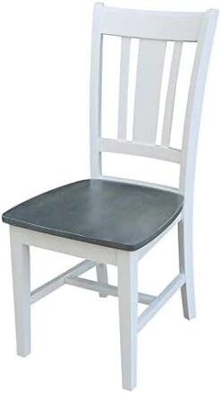 International Concepts Pair Of Slat Back Chairs, Unfinished -Amazon Store 31PqF126X0L. AC