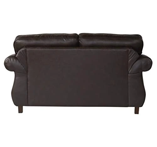 Roundhill Furniture Leinster Love Seats, Espresso 5 Roundhill Furniture Leinster Love Seats, Espresso - Image 3