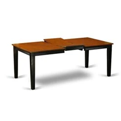 EAST WEST FURNITURE 9 PC Dining Room Set-Dining Table With 8 Wooden Dining Chairs -Amazon Store 31QhQJFbiWL