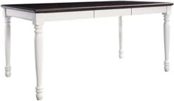 Crosley Furniture Shelby Dining Table, Expandable, Distressed White -Amazon Store 31QmXFherSL. AC