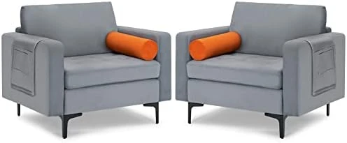 Giantex Large Couch, 3 Seat Sectional Sofa Set, L-Shaped Modular Sleeper With Convertible Chaise Lounge, USB Ports, 3-Hole Socket, Storage Box, 2 Bolsters, Family Apartment Living Room, Green 15 Giantex Large Couch, 3 Seat Sectional Sofa Set, L-Shaped Modular Sleeper With Convertible Chaise Lounge, USB Ports, 3-Hole Socket, Storage Box, 2 Bolsters, Family Apartment Living Room, Green - Image 13