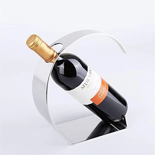 CdyBox European Stainless Steel Creative Wine Shelf Household Wine Bottle Rack 7 CdyBox European Stainless Steel Creative Wine Shelf Household Wine Bottle Rack - Image 5
