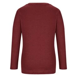 Long Sleeve Shirts For Women,Casual Crew Neck Fashion Front Twist Slit Pullover Top Solid Loose Workout Tops -Amazon Store 31SY68aqUSL