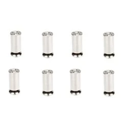 YVAILO 8 Pieces Of Silver Alloy Pad, Adjustable, Thickened Alloy, Anti-Slip Shock, Suitable For Sofa Foot, Bed, Table Foot TV Coffee Table, Cabinet Foot