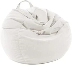 LPMOERA Stuffed Animal Storage Bean Bag Chair Cover (No Filler) For Kids And Adults.Pets Dogs/Cats Lazy Beds.Soft Premium Corduroy Stuffable Bean Bag For Organizing Children Plush Toys Or Memory Foam -Amazon Store 31T4OM5PIzL. AC