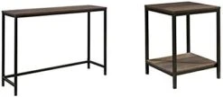 Sauder North Avenue Sofa Table, Charter Oak Finish, L: 41.50" X W: 11.50" X H: 28.03" 17 Sauder North Avenue Sofa Table, Charter Oak Finish, L: 41.50" X W: 11.50" X H: 28.03" -Amazon Store 31T8l99TtqL. AC
