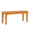 Boraam Shaker Bench, Oak 15 X 44 X 18 -Amazon Store 31TBDsuEjXL