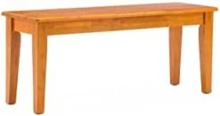 Boraam Shaker Bench, Oak 15 X 44 X 18 -Amazon Store 31TBDsuEjXL. AC