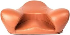 Alexia Meditation Seat - Ergonomically Correct For The Human Physiology Zen Yoga Ergonomic Chairs Foam Cushion Home Or Office (Vegan Leather, Brown) -Amazon Store 31TkFuSuVOL. AC