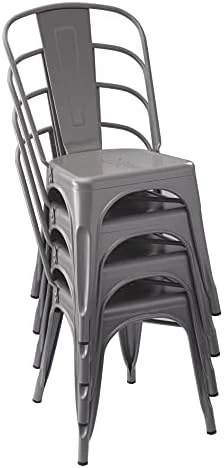 Amazon Basics 33DC01S4-BK Chair, Black, 20.1"D X 17.1"W X 33.5"H 9 Amazon Basics 33DC01S4-BK Chair, Black, 20.1"D X 17.1"W X 33.5"H - Image 7