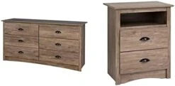 Prepac Sonoma 6 Drawer Double Dresser For Bedroom, Espresso & Fremont Nightstand, Tall 3-Drawer, Espresso -Amazon Store 31U7vbxKYpL. AC
