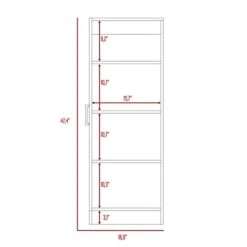 Tuhome Belleria Pantry Cabinet 12 Tuhome Belleria Pantry Cabinet -Amazon Store 31UB7mDc1mL