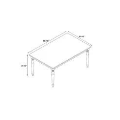 Riverbay Furniture Transitional Wood Dining Table In Light Natural Brown -Amazon Store 31V3h1beGNL