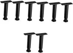 Homoyoyo 2pcs Bed Support Frame Black Bracket Plastic Steel Increased -Amazon Store 31VA3VXnkHL. AC