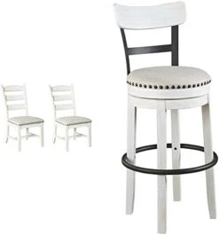 Signature Design By Ashley Valebeck Vintage Farmhouse Cushioned Dining Chair, 2 Count, Whitewash 17 Signature Design By Ashley Valebeck Vintage Farmhouse Cushioned Dining Chair, 2 Count, Whitewash -Amazon Store 31VhH3m44cL. AC