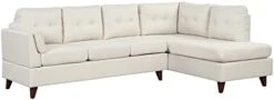 Merax L Shaped Sectional Sofa Couch Sleeper Bed With Storage Ottoman And Chaise For Living Room, Small Apartment Love Seats, Beige_Linen -Amazon Store 31VirZDPL. AC