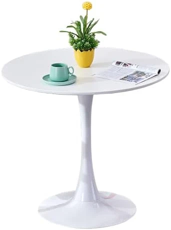 Forsho Tulip Table 32" Round Dining Table Set For 4, Mid Century Modern Circle Dining Table With Pedestal Base (Black) 7 Forsho Tulip Table 32" Round Dining Table Set For 4, Mid Century Modern Circle Dining Table With Pedestal Base (Black) - Image 5