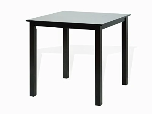 3 Pc Dining Room Dinette Kitchen Set Square Table And 2 Fallabella Chairs Classic Style Solid Wood Espresso Finish Rattan Wicker Furniture 5 3 Pc Dining Room Dinette Kitchen Set Square Table And 2 Fallabella Chairs Classic Style Solid Wood Espresso Finish Rattan Wicker Furniture - Image 3