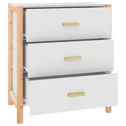 ZJWZSLI Sideboard White Engineered Wood,Accent Cabinet For Living Room,for Kitchen Dining Room,Entryway,Kitchen Pantry 24.4"x15"x27.6" -Amazon Store 31WlH2oD12L