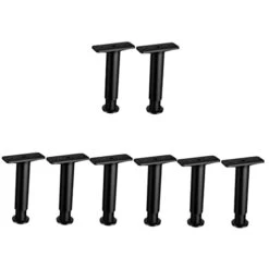 GENERIC Adjustable Bed Frames 8 Pcs Leg Slat Height Replacement Support To Foot Steel Legs For Sofa Bed Heavy Frame Adjustable Center In Furniture Range