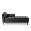 Christopher Knight Home Malinta Chaise Lounge, Pine, Midnight Black + Espresso -Amazon Store 31XamV1gslL