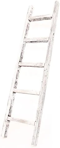 BarnwoodUSA Rustic Decorative Ladder - 100% Upcycled Wood (60" X 12" X 1.5", Espresso) 16 BarnwoodUSA Rustic Decorative Ladder - 100% Upcycled Wood (60" X 12" X 1.5", Espresso) - Image 14