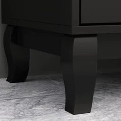 Hitow Storage Dresser Cabinet With 6 Drawers, Wood Dresser Chest With Storage Drawer Organizer, Large Accent Cabinet Chest Of Drawers For Bedroom, Black (47.2" W X 15.7" D X 31.5" H) -Amazon Store 31Yfa6mAI7L