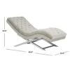 Safavieh Home Collection Monroe Grey Velvet And Chrome Chaise With Headrest Pillow 1 Safavieh Home Collection Monroe Grey Velvet And Chrome Chaise With Headrest Pillow -Amazon Store 31Ymk4seqBL
