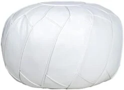 Moderner Faux Leather Pouf Unstuffed Ottoman Moroccan Footstool, Floor Footrest Cushion, Storage Solution - Natural Brown Color (Cognac, 23x11) 20 Moderner Faux Leather Pouf Unstuffed Ottoman Moroccan Footstool, Floor Footrest Cushion, Storage Solution - Natural Brown Color (Cognac, 23x11) -Amazon Store 31YnohcgPAL. AC