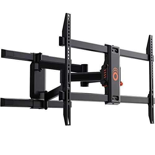 ECHOGEAR Full Motion Articulating TV Wall Mount Bracket For TVs Up To 82" - Smooth Extension, Swivel, & Tilt - Wall Template For Easy Install - Centers & Levels After Mounting Plus Hides Your Cables 3 ECHOGEAR Full Motion Articulating TV Wall Mount Bracket For TVs Up To 82" - Smooth Extension, Swivel, & Tilt - Wall Template For Easy Install - Centers & Levels After Mounting Plus Hides Your Cables