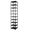 ZQWSYU 10 Tier Narrow Shoe Racks For Closets Durable Enterway Organizer Shoe Shelf Tall Shoe Stand, Metal -Amazon Store 31ZF45cH1rS
