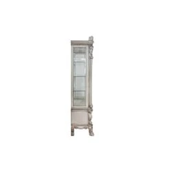 Acme Furniture Dresden Curio Cabinet, Vintage Bone White -Amazon Store 31ZmQ1bPMoL 1
