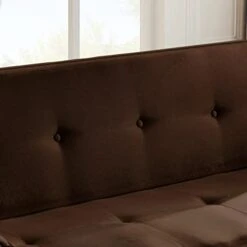 GENERIC Futon Sofa Bed Convertible Couch Bed With Armrests Modern Living Room Linen Sofa Bed, Folding Recliner Futon Couch Sleeper Set With Solid Wood Legs 15 GENERIC Futon Sofa Bed Convertible Couch Bed With Armrests Modern Living Room Linen Sofa Bed, Folding Recliner Futon Couch Sleeper Set With Solid Wood Legs -Amazon Store 31aEAAqzPcL