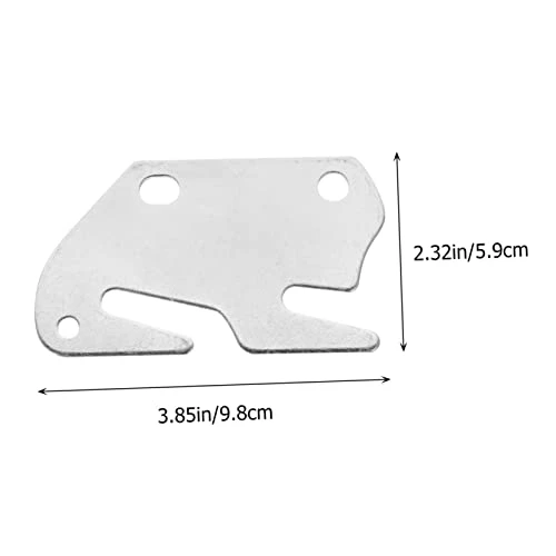 Veemoon 2pcs Furniture Connector Metal Holder Ornament Holders Frame Holder Wooden Bed To Catch Hook Plates Bed Rail Hook Bed Rail Hook Plate Bracket Bed Rail Connector Bed Rail Hinge Tool 6 Veemoon 2pcs Furniture Connector Metal Holder Ornament Holders Frame Holder Wooden Bed To Catch Hook Plates Bed Rail Hook Bed Rail Hook Plate Bracket Bed Rail Connector Bed Rail Hinge Tool - Image 4