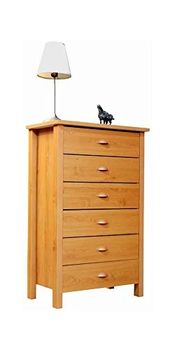 Venture Horizon 6 Drawer Chest - Oak 4 Venture Horizon 6 Drawer Chest - Oak - Image 2