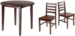 Winsome Wood Clayton Dining Walnut, 35.98x35.98x29.13 -Amazon Store 31bsRafFIhL. AC