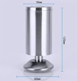 Adjustable Stainless Steel 6-30cm Cabinet Table Sofa Bed 1Pcs Kaihangwang (Color : 12cm) -Amazon Store 31bwHsnWINL