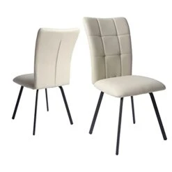 HIPIHOM Dining Chairs Set Of 4,Modern Kitchen Dining Room Chairs,Upholstered Dining Accent Side Chairs In Faux Leather Cushion Seat And Sturdy Metal Legs,Beige 17 HIPIHOM Dining Chairs Set Of 4,Modern Kitchen Dining Room Chairs,Upholstered Dining Accent Side Chairs In Faux Leather Cushion Seat And Sturdy Metal Legs,Beige -Amazon Store 31c2iJAGkWL
