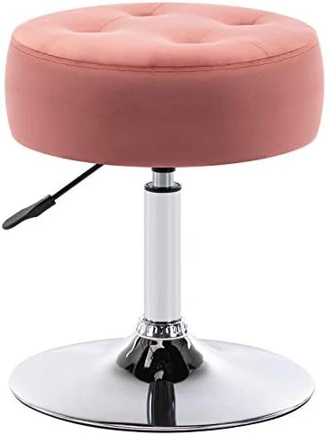 Duhome PU Leather Vanity Stool Makeup Stool Vanity Chair Height Adjustable Swivel Stool Round Ottoman White 14 Duhome PU Leather Vanity Stool Makeup Stool Vanity Chair Height Adjustable Swivel Stool Round Ottoman White - Image 12