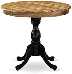 East West Furniture Mid Century Dining AMT-NLW-TP Wood Kitchen Table With Natural Round Tabletop And 36 X 29.5-Linen White Finish 25 East West Furniture Mid Century Dining AMT-NLW-TP Wood Kitchen Table With Natural Round Tabletop And 36 X 29.5-Linen White Finish -Amazon Store 31cxp7umheL. AC