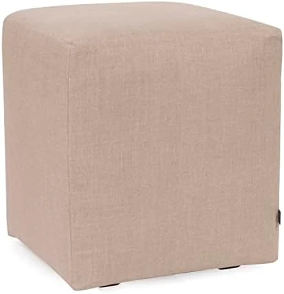 Howard Elliott Ottomans, Skirted, Grass 10 Howard Elliott Ottomans, Skirted, Grass - Image 8