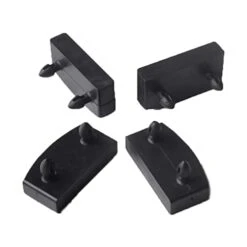 XIAONAN 20Pcs 53mm X 9mm Plastic Bed Slat Cover Replacement Holders End Caps For Holding Securing Wooden Slats Bed Base (2.087in X 0.354in, 20pcs End Caps)