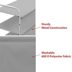 Simple Houseware 6-Tier Shoe Rack Storage Organizer W/Side Hanging Bag, Grey 14 Simple Houseware 6-Tier Shoe Rack Storage Organizer W/Side Hanging Bag, Grey -Amazon Store 31eASGg6JoL