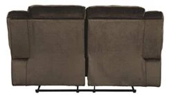 Signature Design By Ashley Clonmel Contemporary Pull-Tab Reclining Love Seats, Manual Loveseat, Brown -Amazon Store 31ecnwUeYNL